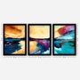 Wallity Cuadro Decorativo Enmarcado Desconocido (3 Piezas)